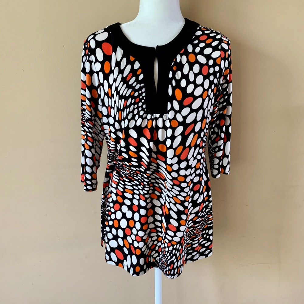 Julie Mitchell Urban Collection Medium Black Shirt